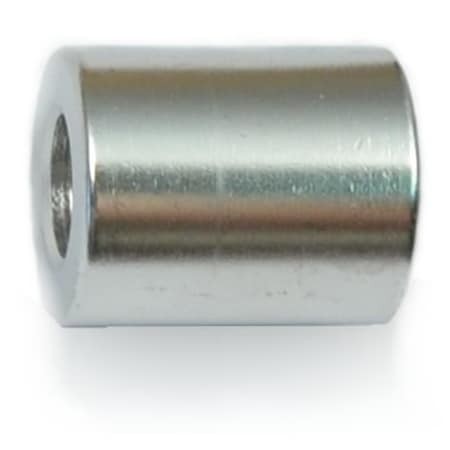 Midwest Fastener Round Spacer, Polished Stainless Steel, 5/8 in Overall Lg, 5/16 in Inside Dia, 3 PK 33333